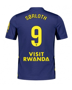 Billige Fotballdrakt Atletico Madrid Alexander Sorloth #9 Replika Bortedrakt 2025-26 Kortermet Billige Fotballdrakt Atletico Madrid Alexander Sorloth #9 Replika Bortedrakt 2025-26 Kortermet
